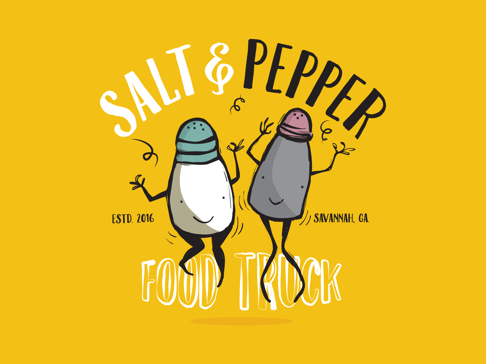 Salt & Pepper Druck Mit Baustellenfahrzeug Applikation Camiseta para Niños