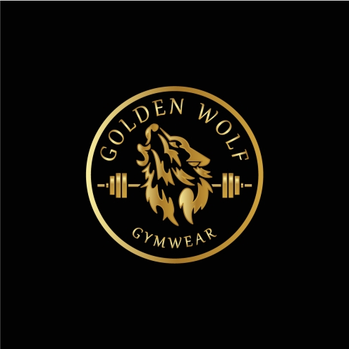 Designcontest Golden Wolf Gymwear Golden Wolf Gymwear