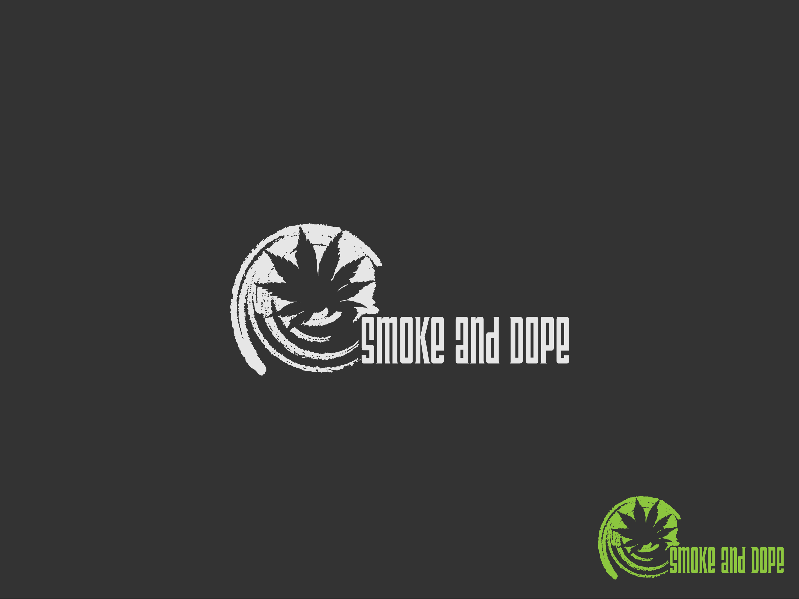Logo Design #117 | 'Smoke and Dope' design project | DesignContest ®