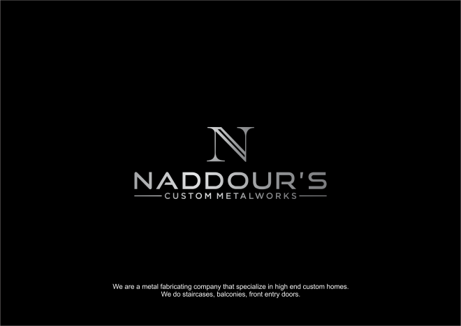 Logo Design #250 | 'Naddour’s custom metalworks' design project ...