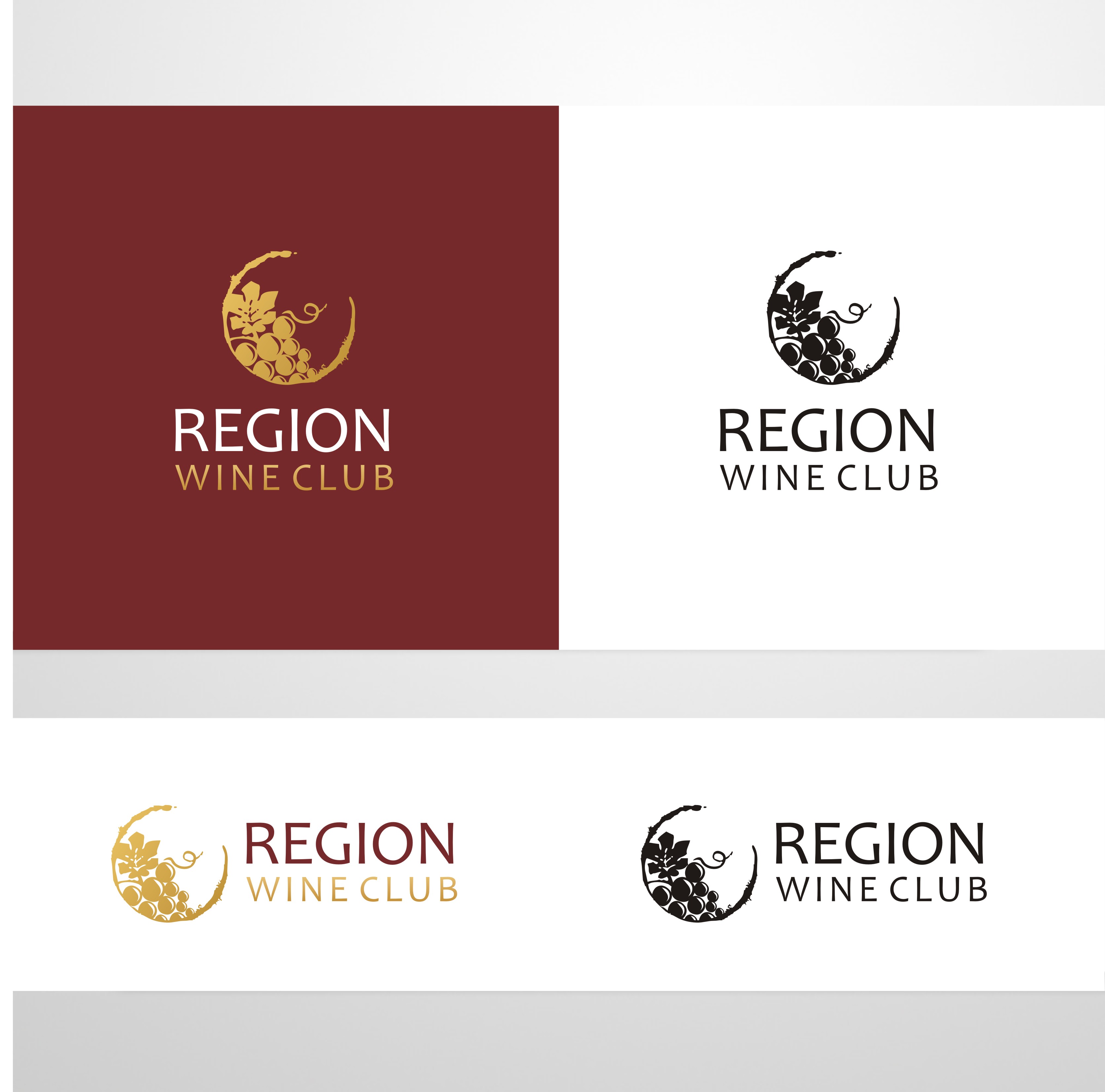 Logo Design #476 | 'Region Wine Club' design project | DesignContest ®