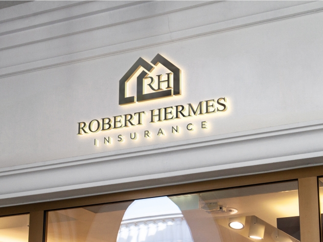 Logo Design #1504 | 'Robert Hermes Insurance' design project ...