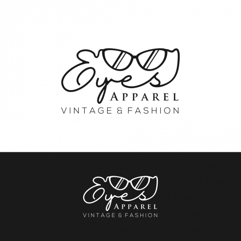 Logo Design #413 | 'Eyes Apperal, vintage and fashion glasses shop ...