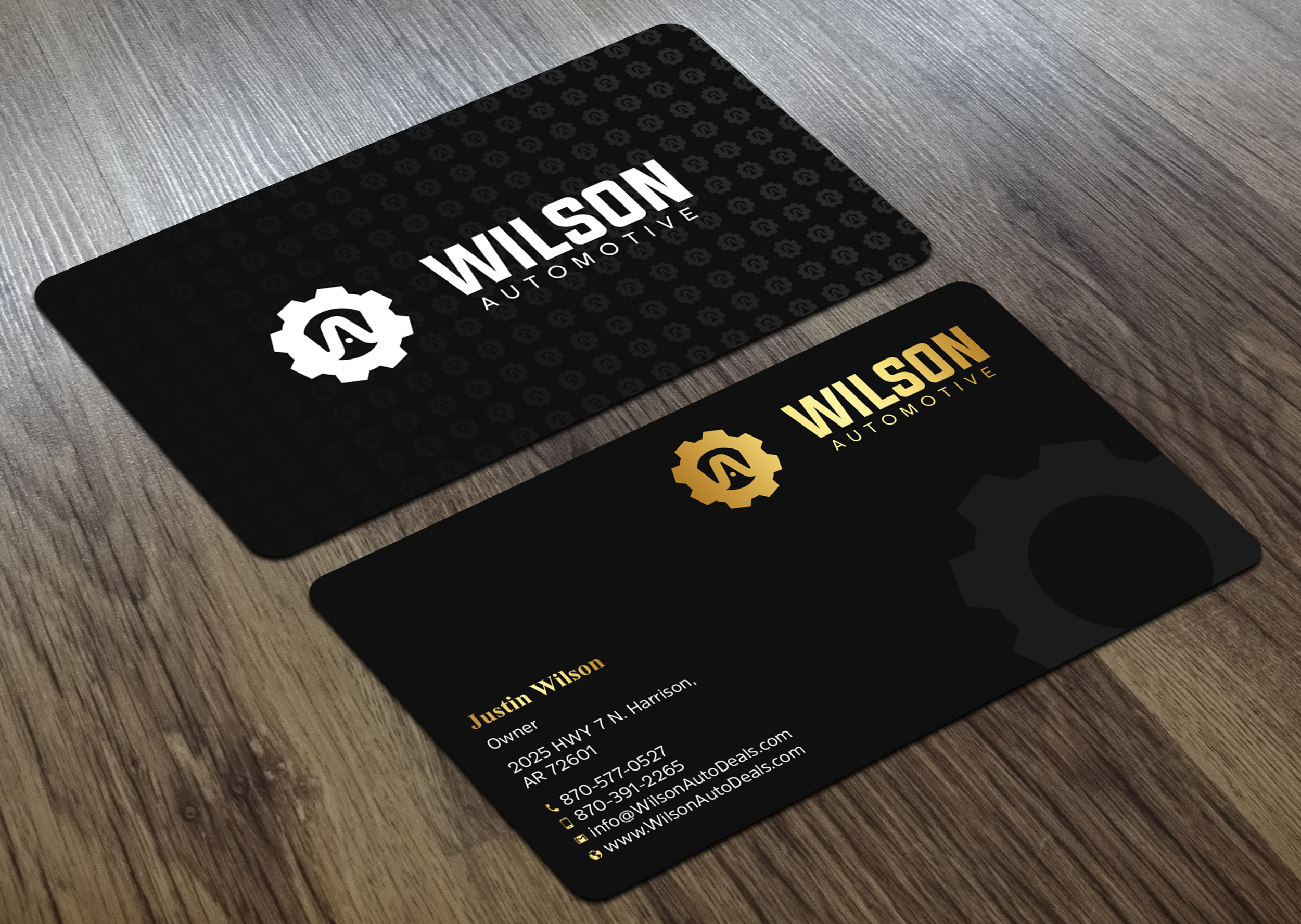 Business Card Design #133 | 'Wilson Automotive' design project |  DesignContest ®