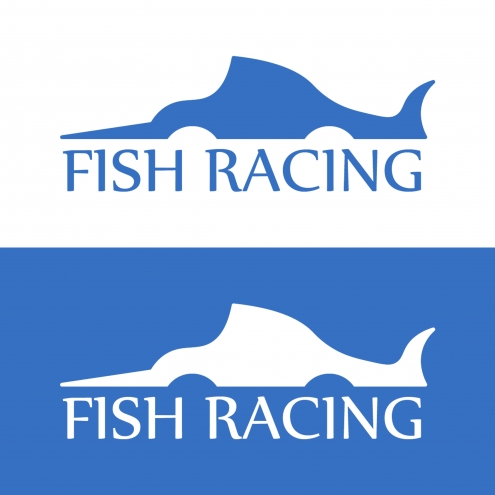 Team Racing Fish Logo Design #174 | 'Fish Racing' design project | DesignContest