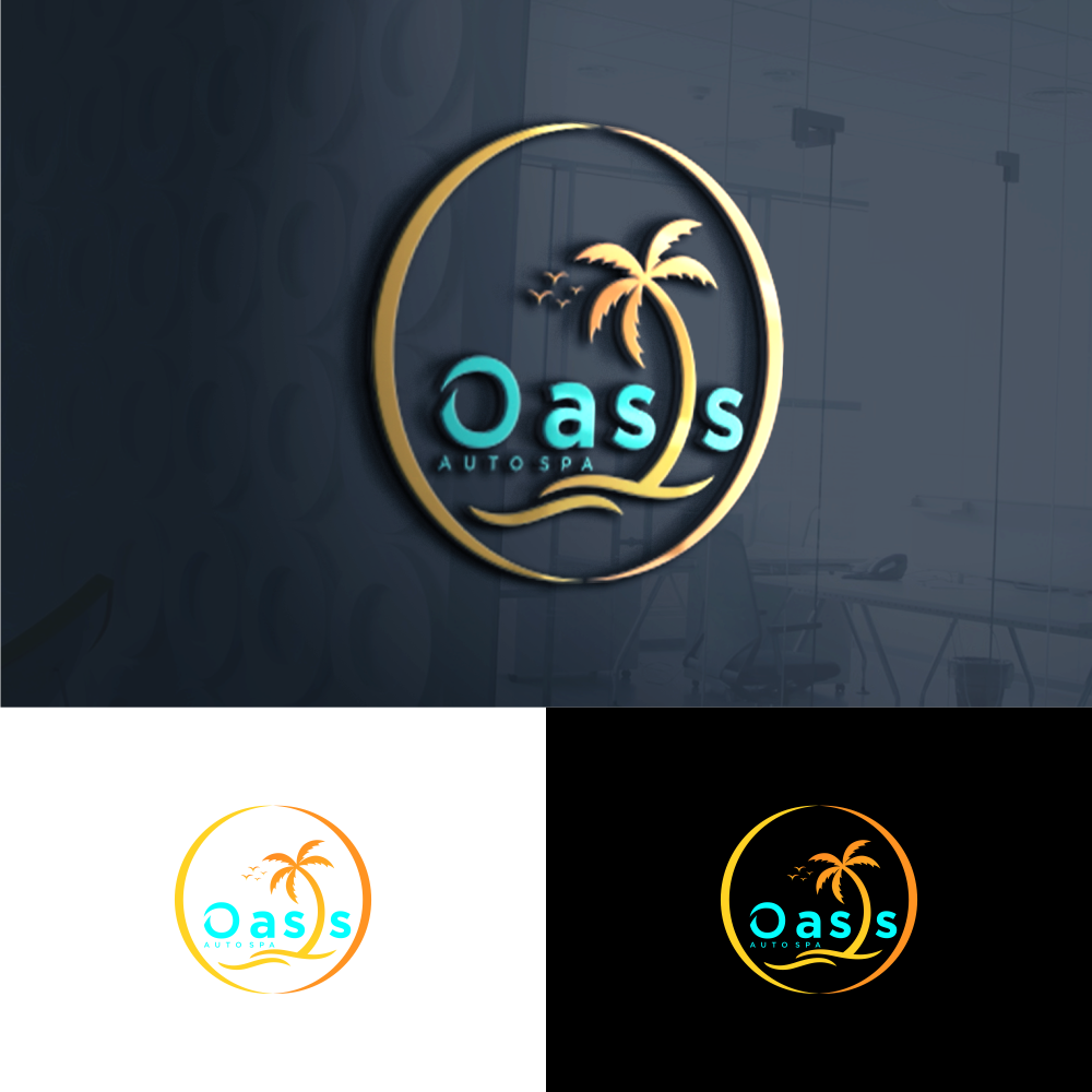 Logo Design 501 Oasis Auto Spa Design Project Designcontest