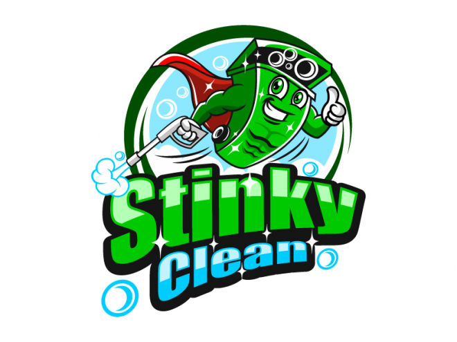 Logo Design #40 | 'Stinky Clean' design project | DesignContest