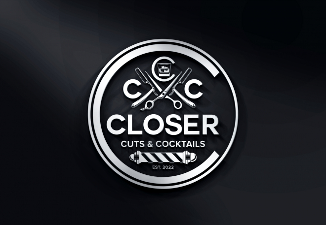 Logo Design #435 | 'Closer Cuts & Cocktails' design project ...