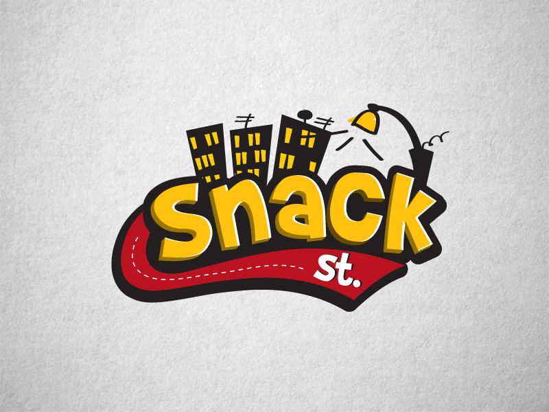 Logo Design 50 Logo For Snack St Retail Food Brand Design Project Designcontest
