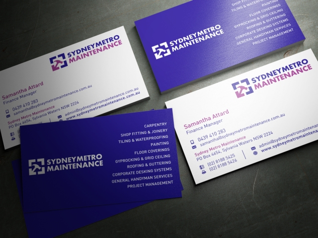 business-card-design-162-sydney-metro-maintenance-needs-new