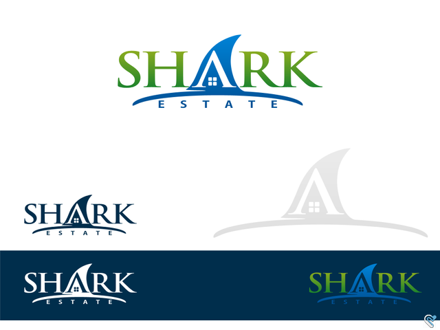 Logo Design #44 | 'Shark Estate' design project | DesignContest