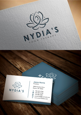 Логотип и визитка, которые вы полюбите by Nydia's