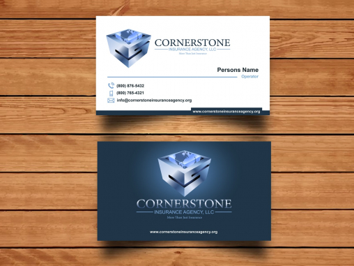 Логотип и визитка, которые вы полюбите by Cornerstone